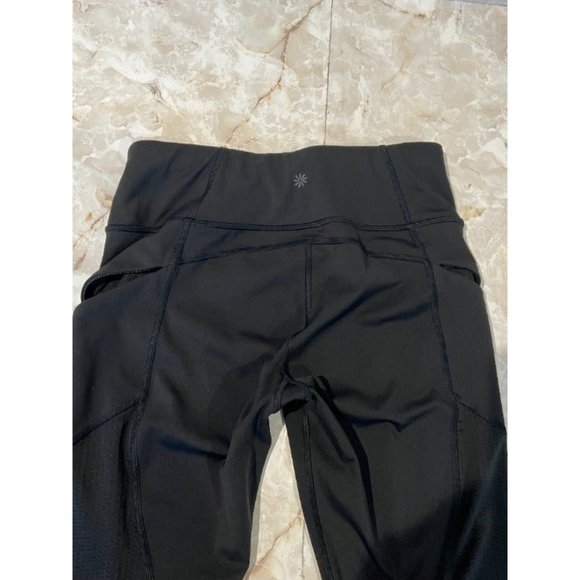 Athleta Mesh Contender Capri Tights Powerlift, Black Size S Women - Picture 5 of 9